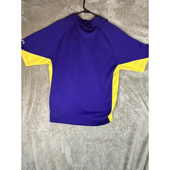 P2 By Pro Player Louisiana State University Tigers Purple/Gold Polo Men's Size M - Picture 7 of 7